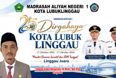 Keluarga Besar MAN 1 Lubuk Linggau Mengucapkan Dirgahayu Kota Lubuk Linggau ke-25