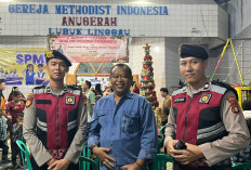 Rangkaian Natal di 5 Gereja Lubuk Linggau, Polisi Pastikan Aman, Nyaman dan Kondusif