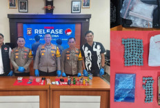 Penggerebekan di Tanah Periuk Jelang Ramadan, Polres Musi Rawas Amankan Ratusan Butir Ekstasi