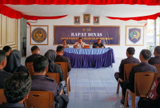 Rapat Dinas Pengamanan Digelar, Lapas Narkotika Muara Beliti Perkuat Sistem Keamanan