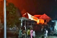 Dini Hari 17 Agustus, 3 Rumah Warga Petunang Musi Rawas Habis Terbakar