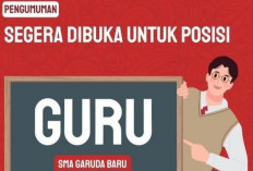 Daftar Formasi Rekrutmen Guru PPPK Sekolah Garuda Baru Tahun 2026