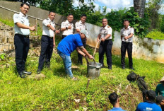 Lapas Lubuk Linggau Panen Ikan Patin, Warga Binaan Belajar Mandiri dan Dukung Ketahanan Pangan