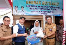 Gebrak Rutilahu Diluncurkan di Lubuk Linggau, 808 Rumah Tidak Layak Huni Siap Diperbaiki
