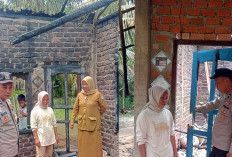 Ditinggal Karena Pasutri Bertengkar, Rumah di Rawas Ulu Muratara Terbakar