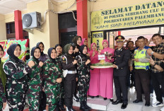 Surprise dari Kowad Kodam II/Sriwijaya Perkuat Sinergi TNI-Polri di HUT Bhayangkara ke-80