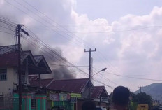 Saat Merebus Air Ditinggal Tidur, Rumah Warga Wonokerto Tugumulyo Musi Rawas Terbakar