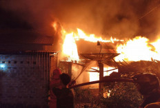 Musi Rawas Berduka, Kembali 3 Rumah Ludes Terbakar, Kali ini di Pedang Muara Beliti