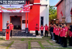 PDI-P Musi Rawas Gelar Upacara Harla Pancasila, Yudi Fratama: Pemuda Punya Peran Penting Jaga dan Mengamalkan
