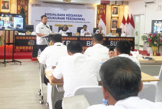 Kepala Kantor Pertanahan Musi Rawas Ikuti Sosialisasi Pengukuran Terjadwal BPN Sumsel