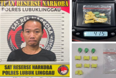 COD Ekstasi, Kurir dari Riau Tabrak Mobil Polisi di Lubuk Linggau