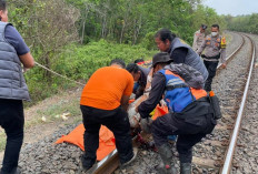 Detik-detik Petani 61 Tahun Tertabrak Kereta Babaranjang KM 311 Prabumulih