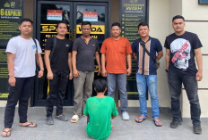 Pencuri Sepeda Motor yang Terekam CCTV, Diringkus di Muara Lakitan Musi Rawas