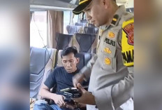 Lagi Enak Naik Bus, Pencuri Aset Kantor Pemkab Empat Lawang Ditangkap di Sarolangun