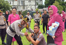 Selamat, Tahun Baru Pangkat Baru, 59 Personel Polres Lubuk Linggau Naik Pangkat