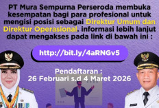 Seleksi Direksi PT Mura Sempurna Perseroda Musi Rawas Dibuka, Ada 2 Formasi