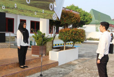 Apel Pagi Kantor Pertanahan Musi Rawas Tekankan Disiplin, Kesehatan dan Pelayanan Publik