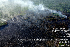 3 Ha Lahan Terbakar di Karang Dapo Musi Rawas Utara, Warga Diingatkan Bijak Saat Membuka Lahan