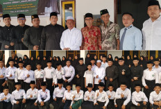Silaturahmi ke Ponpes Khairul Ummah Lubuk Linggau, K.H Muhammad Sahal Loloskan Beasiswa untuk Santri Terpilih