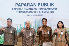 Bank Mandiri Catat Laba Bersih Rp15,4 T di Kuartal I 2026, Kukuhkan Peran sebagai Mitra Strategis Pemerintah