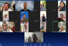 WFH Perdana, ASN BKPSDM Musi Rawas Rapat Via Zoom, Dicky: Bekerja Dengan Memanfaatkan Teknologi Internet