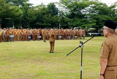 Apel Bersama Usai WFH, Ini Pesan Sekda untuk ASN Musi Rawas