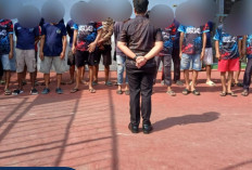 Tingkatkan Semangat dan Disiplin, Petugas Lapas Narkotika Muara Beliti Gelar Apel Penguatan bagi Warga Binaan