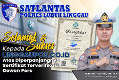 Satlantas Polres Lubuk Linggau Ucapkan Selamat Diperpanjangnya Sertifikat Terverifikasi Dewan Pers
